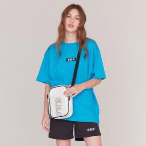 5.B.O BOX LOGO T-SHIRTS-SKY BLUE